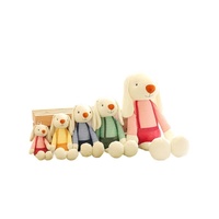 Coussin en peluche Sugar Bunny, jouet en peluche en Polyester résistant à l'eau pour filles, compagnon de sommeil réconfortant, cadeau pour enfants, câlin