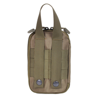 Kit de premiers soins en polyester brodé tactique en gros accessoire d'outil EDC pour la survie médicale sauvage d'urgence pour