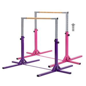 Adjustable 130cm Kids Kip <strong>Bar</strong> for Gymnastics Training <strong>Horizontal</strong> Sports Gym Equipment for Exercise <strong>Horizontal</strong> <strong>Bar</strong> - Product Image 2