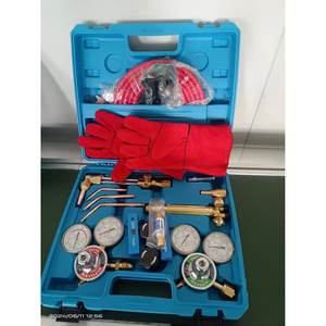 Kit de soudage et de découpe au gaz oxy-acétylène américain Harris, comprenant une machine-outil avec une buse pour les applications de soudage et de découpe - Product Image 4