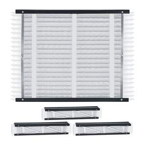 Filtres à air Db Air Filters MERV 11 électrostatiques plissés pour fournaise HVAC, 20 x 25 x 4, lot de 4, pour usage domestique et commercial - Product Image 1