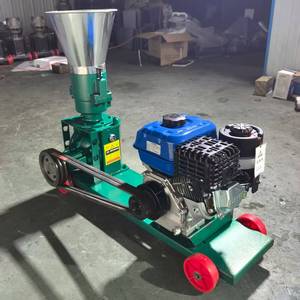 Chất lượng cao mùn cưa ngựa Thức ăn viên máy làm điện thoại di động Trung Quốc thỏ động vật Nguồn cấp dữ liệu xăng PELLET máy để bán - Product Image 4