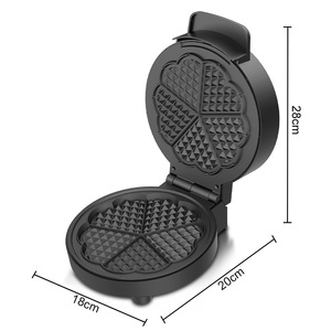 Machine à Gaufres Électrique 1000W avec Revêtement Double Face pour des Gaufres Délicieuses et Saines – Idéale pour le Petit-Déjeuner - Product Image 4