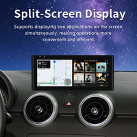 Écran multimédia tactile de 12,3 pouces Lecteur DVD de voiture pour Audi A1 2012-2018 avec CarPlay sans fil Android Auto Unité principale Navi