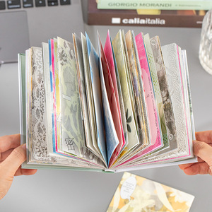 Cuaderno de 20 Hojas/paquete, Páginas Fijas, Diseño Nube de Ensueño, Páginas Interiores a Todo Color, Material para Planificador - Product Image 3