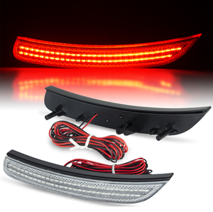 Front-/Hecks toß stange Kotflügel LED Seiten markierung leuchte für Chrysler 200 Limousine 2015 2016 2017, 2er Pack - Product Image 4