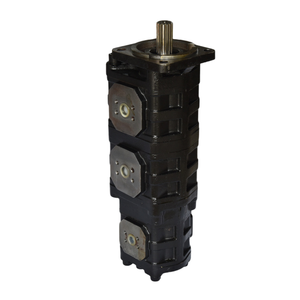 Huamao20/903200 High Pressure Hydraulic Triple Gear Pump 20/911200 20/903200 7029122005 7441 4071 FIT <b>on</b> JCB 3CX - Product Image 1