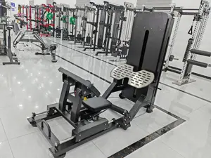 Ticari spor salonu ağırlık yığını Selectorized Fitness güç ekipmanları Glute çok kalça baskı oluşturucu makinesi