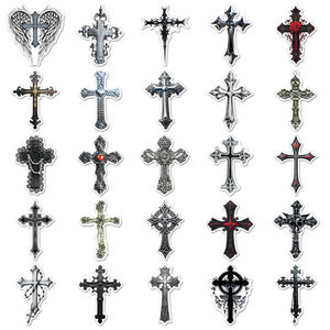 50 pegatinas de vinilo de estilo oscuro, personalizadas y creativas, para monopatín, portátil, taza, ¡gran oferta de fábrica! - Product Image 4