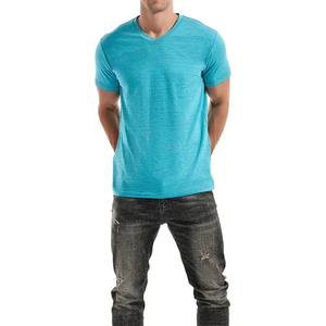 T-shirt blanc vente en gros personnalisé 100% coton T-shirt impression logo pour hommes t-shirts unis imprimé blanc noir T-shirt - Product Image 1