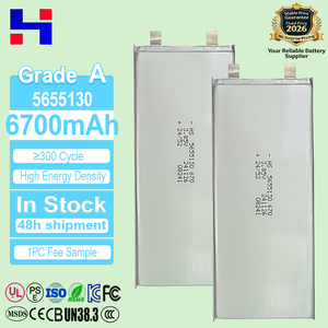 5655130 3.85V 高容量 6700mah ノートブックバッテリー ポリマーセル カスタマイズ可能なサイズ リチウムイオンバッテリー Dell E7240 VFV59用 - Product Image 1