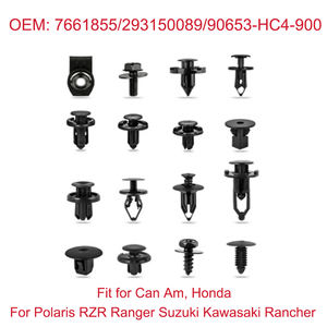 150 rivets de fixation pour carrosserie ATV UTV, pour Polaris 7661855 RZR Ranger Suzuki Kawasaki Rancher Can Am 293150089 90653-HC4-9 - Product Image 2
