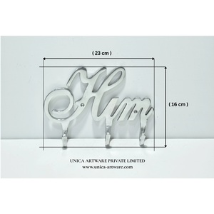 Wholesale Supply Minimalist Him <b>Wall</b> Hook <b>Rack</b> Decorative Metal Hook <b>Rack</b> <b>for</b> Modern Masculine Home Interior Decoration <b>For</b> Sale - Product Image 1