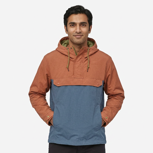 Wholesale Custom Logo Breathable Nylon Pullover Windbreaker <b>Jacket</b> Hooded Thin Street Wear With <b>Long</b> Length Pullover <b>Rain</b> <b>Jacket</b> - Product Image 1