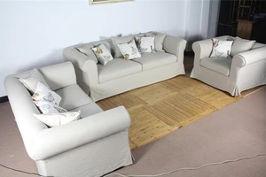 Hampton Style Modern Simple Fabric <strong>Sofa</strong> <strong>Bed</strong> One Seat High-End Apartment PRIME HOME PHSF1006-1 - Product Image 6