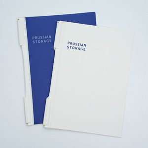 Mới A4 xoay vòng chất kết dính PP Clip thư mục tập tin quay bên mở tài liệu kinh doanh màu sắc tươi phân loại lưu trữ danh mục đầu tư thư mục - Product Image 2