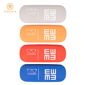 カスタムロゴ入りPUレザーメガネケース、光学フレーム収納ボックス、サングラスと眼鏡用キャリングケース - Product Image 4