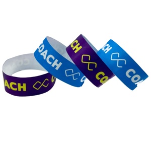 गोजू वाटरप्रूफ टाइविक टिकट प्रिंटर इवेंट पेपर रिस्टबैंड ब्रैकेट कस्टम लोगो टिकट डिस्पोजेबल रिस्टबैंड - Product Image 5