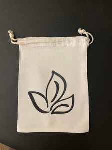 Bolsas de Lona Personalizadas con Doble Cordón, Diseño Geométrico, Muselina de Algodón Premium, 4 x 6 Pulgadas - Product Image 6