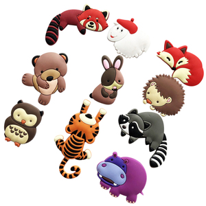 Aimants de réfrigérateur <span class=keywords><strong>3D</strong></span> personnalisés par le fabricant, souvenirs mignons en silicone et PVC en forme d'aliments - Product Image 3