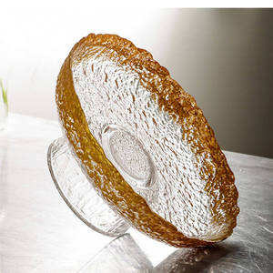 Plateaux à fruits en <span class=keywords><strong>verre</strong></span> cristal transparent de luxe léger de haute qualité – Services de personnalisation en gros pour cadeaux, bonbons et aliments élégants - Product Image 5