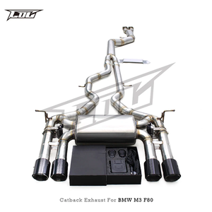 ท่อไอเสียแบบ Catback สำหรับ BMW M3 F80 M4 F82 F83 F8X S55 3.0T ปี 2014-2019 ผลิตจาก SUS304 ยี่ห้อ Boska พร้อมระบบควบคุมเสียง - Product Image 6