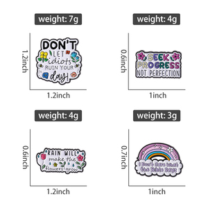 หมุดเคลือบไม่สมบูรณ์แบบสำหรับฝนจะทำให้ดอกไม้เติบโต - Product Image 6