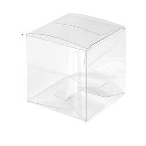 Boîtes cadeaux en plastique de vente chaude boîte en PVC transparent boîte en plastique transparent recyclé personnalisé - Product Image 1