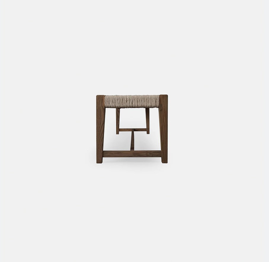 Stool Ottoman Upholstered Bed Shoe Wood Living Room Bedroom Seating Wooden Long Bench