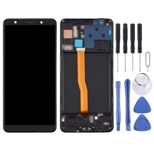 Venta flash Pantalla TFT LCD para Samsung <span class=keywords><strong>Galaxy</strong></span> <span class=keywords><strong>A7</strong></span> (2018) /Digitalizador de montaje completo con marco de - Product Image 2