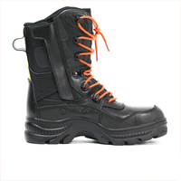 Bottes de protection de secours incendie standard 17, ignifuges et résistantes à la flexion, bottes de pompier de bout à bout