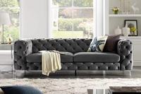 ATUNUS Chesterfield Tufted Luxury Armchair love Seat Sofa Set Accent Loveseat Couch Wholesale Manufacturer Home Furniture