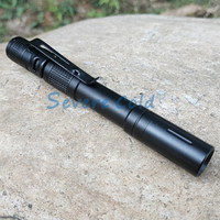 Senter dokter Suster logam campuran aluminium portabel, Senter LED perawat medis