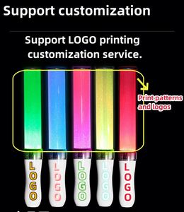 พัดลมไฟ LED 15 สี ชุบเคลือบด้วยไฟฟ้า วัสดุ ABS+PP ใช้แบตเตอรี่ AAA 3 ก้อน โลโก้สั่งทำได้ ไฟ LED กระพริบ พกพาสะดวก สำหรับงานอนิเมะ/งานปาร์ตี้สไตล์เรโทร - Product Image 1