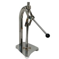 Extracteur de jus de citron manuel multifonctionnel en acier inoxydable 304, double têtes de pressage, avec tasse, pour usage domestique et vente ambulante de jus frais, garantie 5 ans