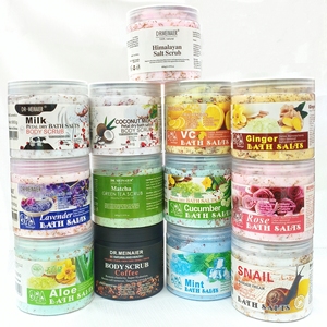 Gommage corporel au sel <span class=keywords><strong>de</strong></span> mer avec fleurs, marque privée, exfoliant, relaxant, sels <span class=keywords><strong>de</strong></span> bain pour massage, soin <span class=keywords><strong>de</strong></span> la peau, gommage naturel pour les pieds - Product Image 1