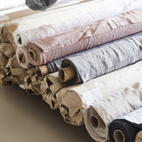 Draps de lit en lin 100% uni, couleur unie, 4 pièces, taille Queen, literie en lin français