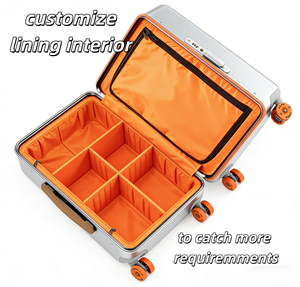 Maleta de Viaje Personalizada de Fábrica MGB con Ruedas Giratorias, Carcasa Rígida de Aluminio y Marco, Maleta con Ruedas de Policarbonato sin Cierre - Product Image 1