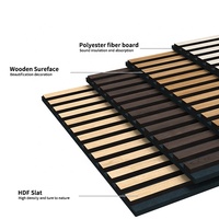 Panneaux acoustiques 3D en bois de haute qualité pour hall, modernes et écologiques, insonorisation 0.9 NRC, vente en gros usine