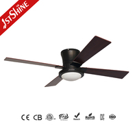 Ventilateur de plafond intelligent 1stshine avec lumière LED, commande vocale et application mobile, nouvelle arrivée, qualité durable