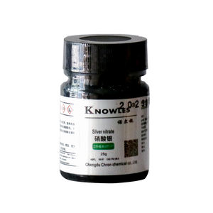 ซิลเวอร์ไนเตรต <span class=keywords><strong>AgNO3</strong></span>เกลืออนินทรีย์ปฏิกิริยาเคมีคริสตัลขาว CAS 7761-88-8 - Product Image 2