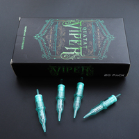 Cartouche d'aiguilles de tatouage VIPER QUATAT VIPER, en membrane stable et constante, scellée, excellente qualité