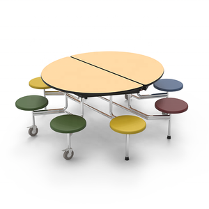 طاولة مستديرة متنقلة للطعام قابلة للطي للطاولة المكتبية الأعلى مبيعًا - Product Image 3