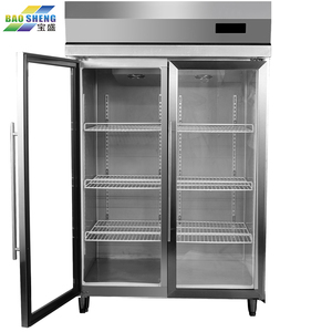 業務用ステンレス製縦型厨房自動霜取り機能付き冷蔵庫・冷凍庫（二重温度） - Product Image 5