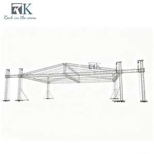 Aluminum Roof Truss Modular Quick Connection Exhibit Booths Strong Loading - Product Image 1