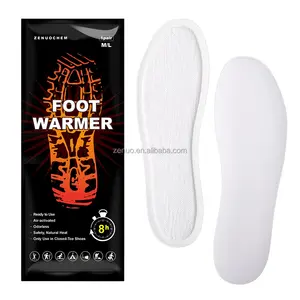 Free Sample Disposable Self Heating Pad Non Adhesive Heat Pack Warmer Patch Heated Foot Insoles