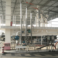 Station de remplissage à bras articulé montée sur chenilles pour citerne routière et ferroviaire avec système de dosage pour liquides pétrochimiques