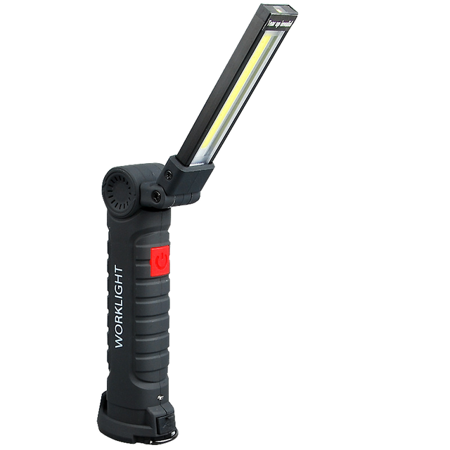 Rechargeable Cob Side Light Front Spotlight Rechargeable Battery Including Led  Multifunctional Strong Light Flashlight
