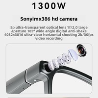 Gafas Inteligentes AG66 2026 con Cámara de 13MP, Traducción por IA, Llamadas de Voz BT, ChatGPT, Grabación de Video, Pantalla Vertical