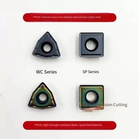 Carbure de tungstène PVD de rotation d'insertions de carbure de WNMG080408-MS enduisant l'OEM personnalisable